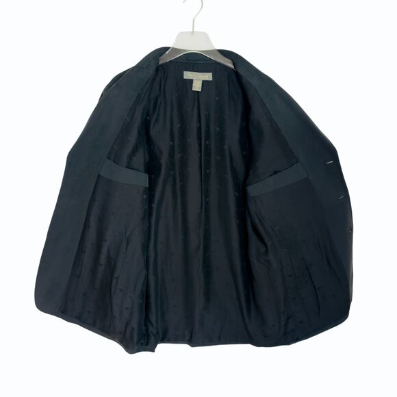 Tori Richard Mens Silk Blazer Jacket Size L Monogram Buttons 3 Button Lined - Picture 7 of 13